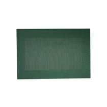 Lugar Americano Frame 45x30Cm Verde Prático Resistente