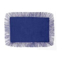 Lugar Americano Franja Bambu Azul Marinho 35X50Cm Rafimex