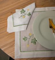 Lugar Americano + Guardanapo Verde- Rafimex Lugar Americano + Guardanapo Verde- Rafimex