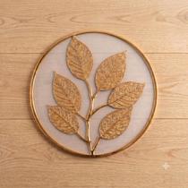 Lugar Americano Leaf EVA Dourado Lugar Americano Leaf EVA Dourado