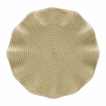 Lugar Americano Luna Wave Dourado/Champagne - Copa e Cia