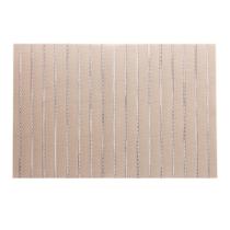 Lugar Americano Lyor Linhas Dourado De Pvc 30Cm X 45Cm