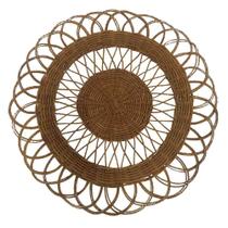 Lugar Americano Mandala Rattan Bege 38Cm Rafimex