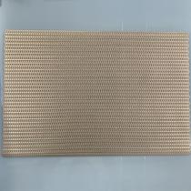 Lugar Americano Plástico PVC Retangular Dourado 45 x 30cm Lugar Americano Plástico PVC Retangular Dourado 45 x 30cm