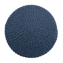 LUGAR AMERICANO POLIESTER LEAF AZUL ESCURO 38cm