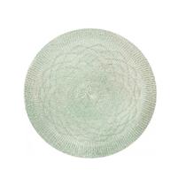 Lugar Americano Redondo Crochet Verde Menta - Yoi Lugar Americano Redondo Crochet Verde Menta - Yoi