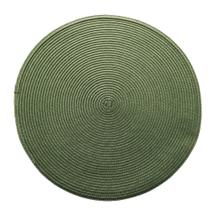 Lugar Americano Redondo de Plástico Freno Verde 38cm Lugar Americano Redondo de Plástico Freno Verde 38cm