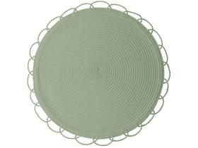 Lugar Americano Redondo de Polipropileno Verde 38cm Wolff Lugar Americano Redondo de Polipropileno Verde 38cm Wolff