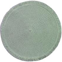 Lugar Americano Redondo Franja 38cm - Tessi Lugar Americano Redondo Franja 38cm - Tessi