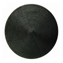 Lugar Americano Redondo Preto 38 cm - Mimo Style Lugar Americano Redondo Preto 38 cm - Mimo Style