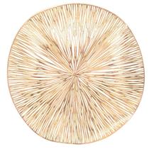 Lugar Americano Redondo Sousplat Raiz Cores Mesa Sala Jantar