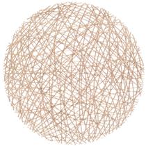 Lugar Americano Redondo Sousplat Raiz Cores Mesa Sala Jantar