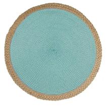 Lugar Americano Redondo String Azul 38cm 1 pç 812100163 - Yoi