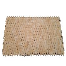 Lugar Americano Retangular Madeira Clara Marfim 28x38