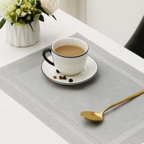 Lugar Americano Retangular Mesa Pvc Cinza Claro Executivo 30x45cm Em Casa Tem Lugar Americano Retangular Mesa Pvc Cinza Claro Executivo 30x45cm Em Casa Tem