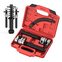 LUJNYCGR Compressor de Mola em Espiral Automotivo 2 Peças, Conjunto Pesado para Amortecedor MacPherson com Suporte de Segurança para Carro, Caminhão, ATV, UTV, Capacidade de 1000 kg LUJNYCGR Compressor de Mola em Espiral Automotivo 2 Peças, Conjunto Pesado para Amortecedor MacPherson com Suporte de Segurança para Carro, Caminhão, ATV, UTV, Capacidade de 1000 kg