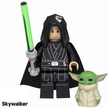 Luke Skywalker and BB8 - Star Wars - Minifigura De Montar