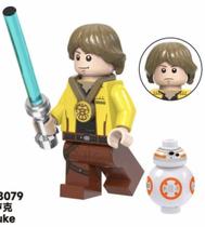 Luke Skywalker and BB8 - Star Wars - Minifigura De Montar
