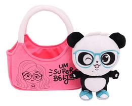 Luluca Panda Na Bolsinha (um Super Beijo) Azul - Fun F01077