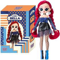 LULUPOP Margarida Bella K-pop Fashion Doll com suporte e acessórios, incluindo bolsa, brincos, óculos de sol, saltos, escova e muito mais, brinquedo para meninas de 3 anos de idade e acima