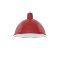 Lum Pendente Taschibra Design Td 821 Vermelho