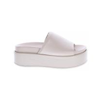 Luma - Flat Tamanco Couro Legítimo Off White Luma - Flat Tamanco Couro Legítimo Off White