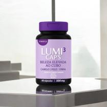 Lumi³ Cap's - Lumina Gold Suplemento Alimentar - Cabelo Pele Unha