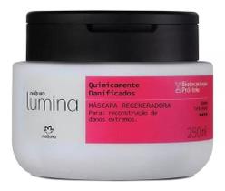 Lumina Máscara Reparadora Cabelo Quimicamente tratado 250ml