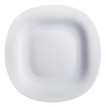 LUMINARC CARINE PRATO RASO 3x27x27cm VIDRO TEMPERADO BRANCO 6PÇ LUMINARC CARINE PRATO RASO 3x27x27cm VIDRO TEMPERADO BRANCO 6PÇ