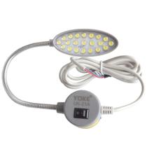 Luminaria 20 Leds com Imã e ajuste de iluminação para máquina de costura