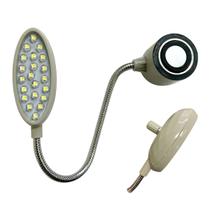 Luminária 20 LEDs Lâmpada com Regulagem de Iluminação Para máquinas costura industrial bivolt - ADB