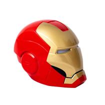 Luminaria 3d capacete marvel homem de ferro