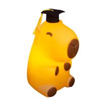 Luminária 3D Capivara Formanda Bivolt Decoração Criativa Luminária 3D Capivara Formanda Bivolt Decoração Criativa