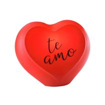 Luminária 3D Coração Te Amo Vermelha Bivolt Presente Namorados