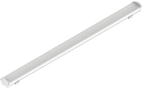 Luminária 64w Led Osram Linear Oval 8000lm Alumínio Sobrepor Bivolt
