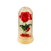 Luminária a rosa encantada luzes de fada a bela e a fera / o pequeno princípe Luminária a rosa encantada luzes de fada a bela e a fera / o pequeno princípe