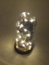 Luminária A Rosa Encantada Rosa Negra Preta A Bela E A Fera