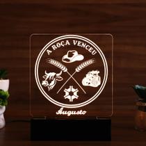 Luminária Abajur Agro LED Branco