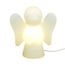 Luminária Abajur Anjinho Bivolt em Polietileno Decoração Quarto Infantil Aconchegante para Dormir, Item Decorativo Luminária Abajur Anjinho Bivolt em Polietileno Decoração Quarto Infantil Aconchegante para Dormir, Item Decorativo