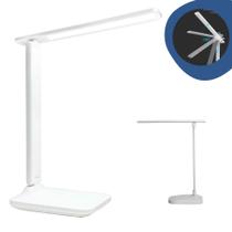 Luminária Abajur Articulada Luz Fria Usb Recarregável Leitura Luminária Abajur Articulada Luz Fria Usb Recarregável Leitura