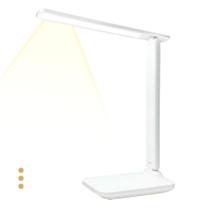 Luminária Abajur Articulada Usb Recarregável Luz Branca Moderna