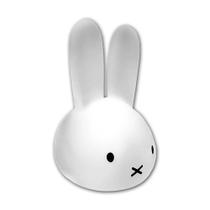 Luminária Abajur Cabeça Miffy 36cm Grande Coelho Branco