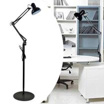 Luminaria Abajur Chao E27 Metal Articulada Iluminaçao Sofa Mesa Sala Trabalho Estudos Leitura Decoraçao Luminaria Abajur Chao E27 Metal Articulada Iluminaçao Sofa Mesa Sala Trabalho Estudos Leitura Decoraçao