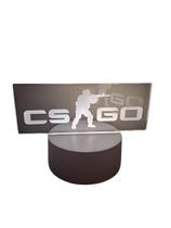Luminária Abajur Cs Go Counter Strike Acrílico Led 3d Mesa Quarto Namorado Luz Presente Mãe Pai Filho Avo Namorada Luminária Abajur Cs Go Counter Strike Acrílico Led 3d Mesa Quarto Namorado Luz Presente Mãe Pai Filho Avo Namorada