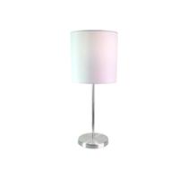 Luminária Abajur Cúpula Branco Eco Plus Quarto Cabeceira Life