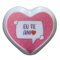 Luminária Abajur d Mesa Presente Coração Decorativa Decorfun