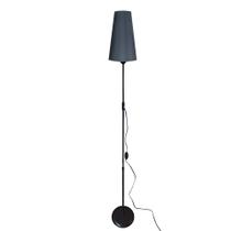 Luminária Abajur De Chão Reta Com Cúpula De Tecido Modelo Cone - Coluna De Luz - Ideal para uma meia luz na sala, escritório