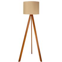 Luminaria Abajur de chão tripe 1,50cm com cupula e fiação