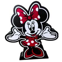 Luminária Abajur De Led 3D Minnie Decoração