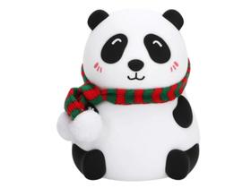 Luminária Abajur De Led Panda Sentado Silicone Infantil Luminária Abajur De Led Panda Sentado Silicone Infantil